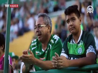 Chapecoense taraftarları gözyaşlarına hakim olamadı