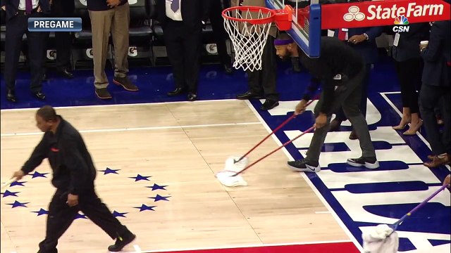 DeMarcus Cousins fait tout aux Kings, même le ménage !