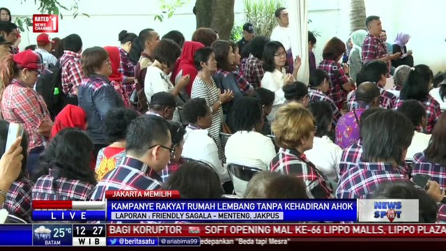 Djarot Doa Bersama dengan Warga di Rumah Lembang