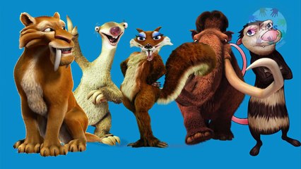 Ice Age | KIDS FINGER FAMILY SONGS | Finger Family Song