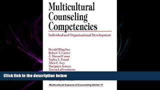 FAVORIT BOOK Multicultural Counseling Competencies: Individual and Organizational Development