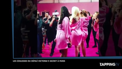 ctoria’s Secret : Les Anges dévoilent les coulisses du défilé en peignoir sexy (déo)