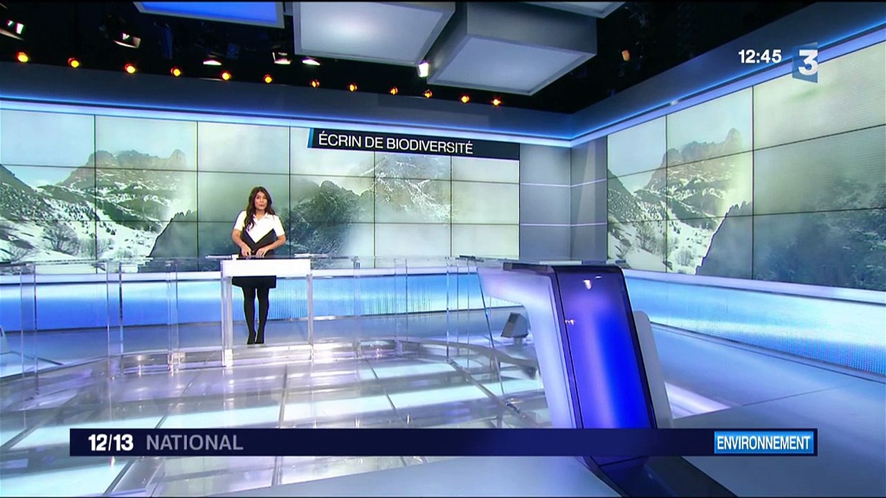Biodiv'Ecrins au sommaire du journal 12/13 national de France 3 - 30 novembre 2016