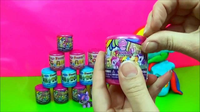15 MLP, Disney Princess & Frozen Fashems & Play doh Rainbow Dash, Juguete Sorpresa Fun Toys