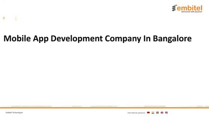 Mobile App Development Company In Bangalore