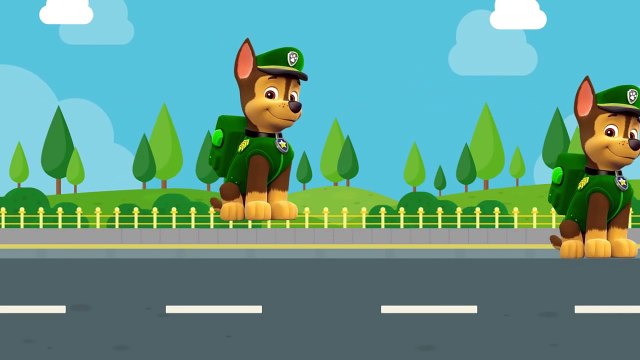 Paw Patrol Learn Colors with Pacman / Learning Colors For Children