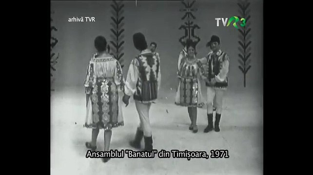 Ansamblul folcloric profesionist Banatul din Timisoara - Joc popular - 1971