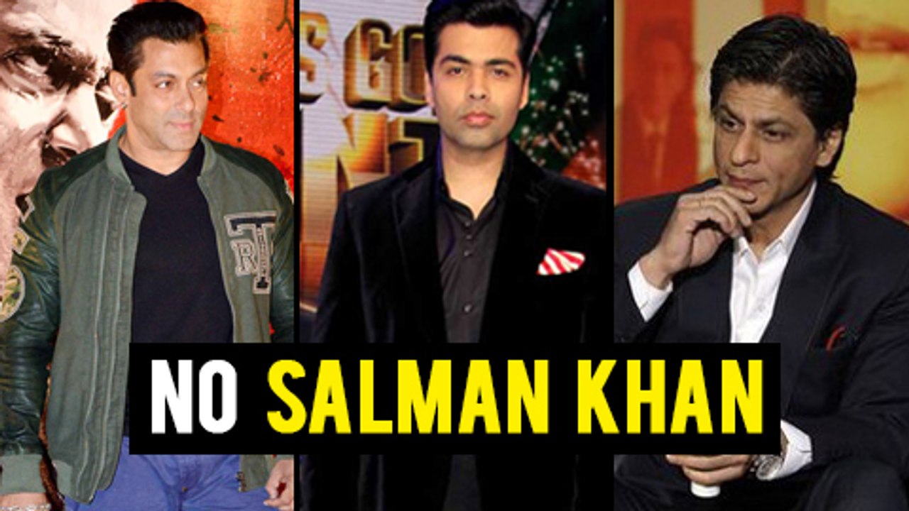 Karan Johar REJECTS Salman Khan, Chooses Shah Rukh Khan | SHOCKING REVELATION