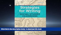 Best Price Kathleen Kopp Strategies for Writing in the Social Studies Classroom (Maupin House)