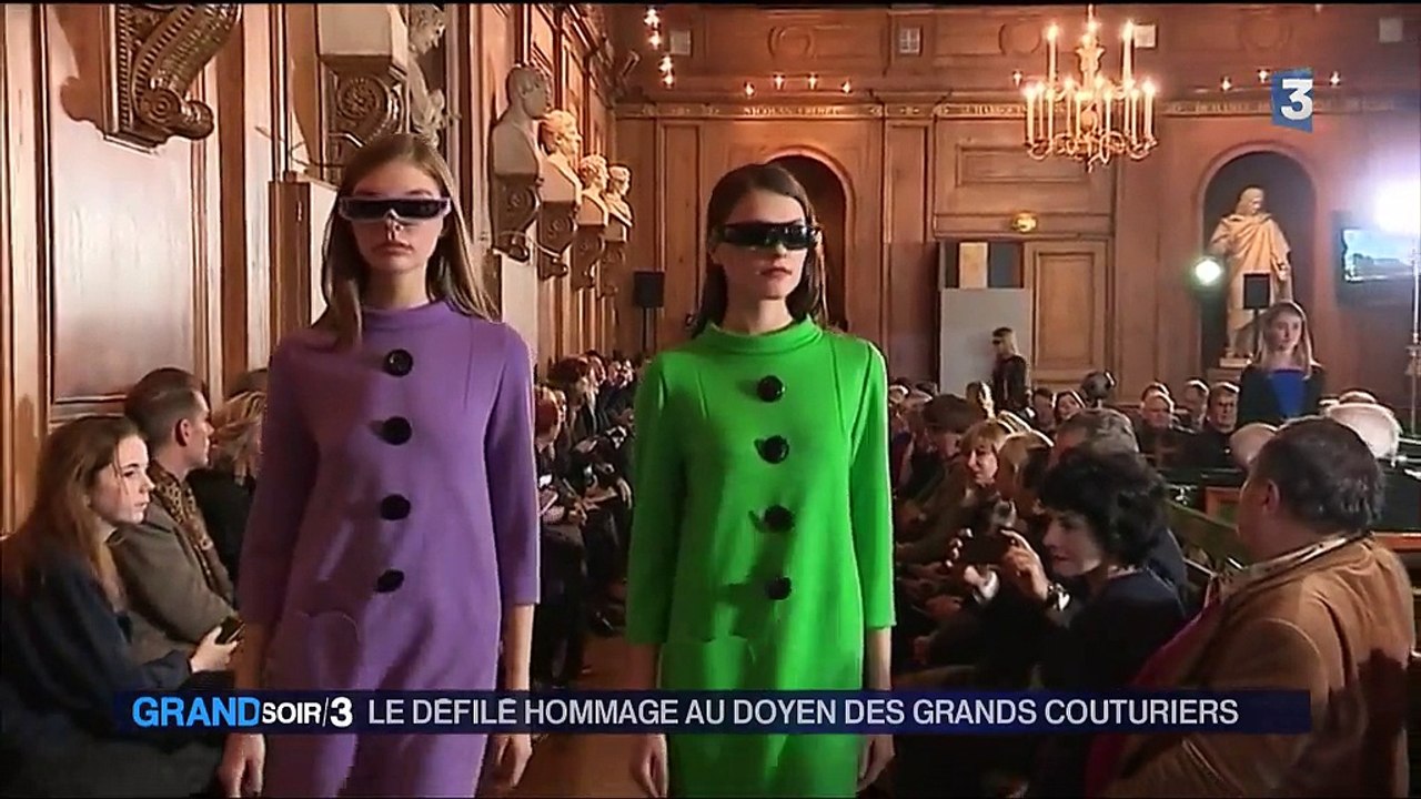 Hommage à Pierre Cardin et ses 70 ans de carrière