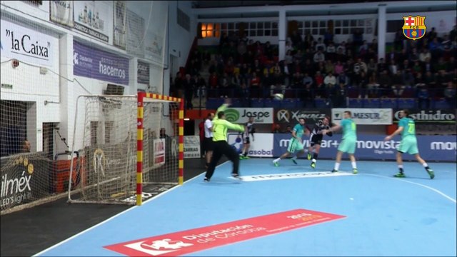 [HIGHLIGHTS] HANDBOL (ASOBAL): Puente Genil - Barça Lassa (29-35)