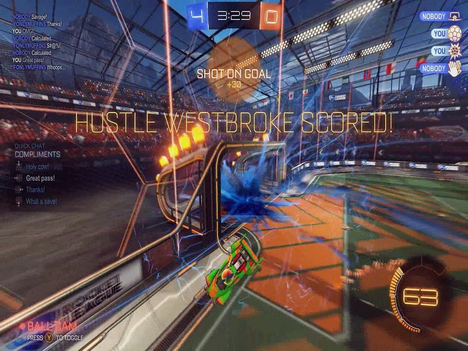 {Rocket League} Dirty goals and Dropped Dimes - 11 goals with Muffins (DocuTäge)