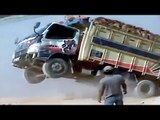 OMG ! Heavy Loaded Truck Tumbled - Funny Fail Compilation