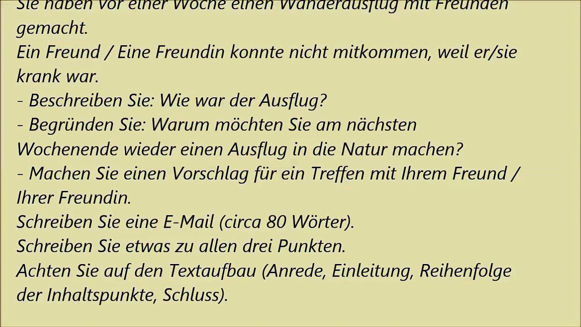 B1 Sprechen Gemeinsam Etwas Planen