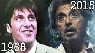 AL PACINO (1968 - 2015) all movies list from 1968 until today! How much has changed? Before and Now! The Godfather, Scarface, Scent of a Woman, The Devil's Advocate