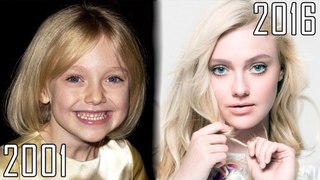 Dakota Fanning (2001-2016) all movies list from 2001! How much has changed? Before and Now! War of the Worlds, Man on Fire, Now Is Good, I Am Sam, Push, Uptown Girls