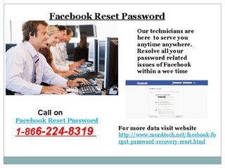 Instructions to Facebook Reset Password On 1-866-224-8319 United States