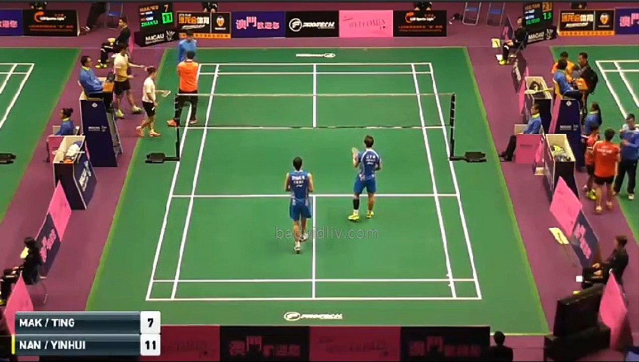 Macau Open 2016 | R16 | Hee Chun MAK/YEUNG Nga Ting - ZHANG Nan/LI Yinhui