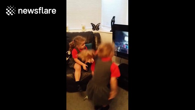 Girl watches John Lewis advert and cries because she wants a trampoline for Christmas