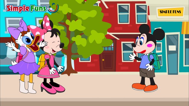 Minnie Mouse Makeup & Dates Mickey Mouse Waiting Too Long! Donald Duck Five Little Monkeys