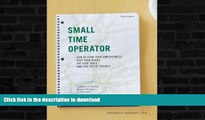 READ  Small Time Operator: How to Start Your Own Business, Keep Your Books, Pay Your Taxes, and