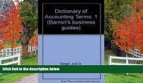 Audiobook Dictionary of Accounting Terms (Barron s Business Guides) Joel G. Siegel TRIAL BOOKS