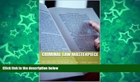 Pre Order Criminal Law Masterpiece: Jide Obi law school books for law school superstars Jide Obi