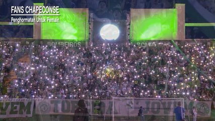 VIRAL: Sepakbola: Dukungan Dan Penghormatan Fans Chapecoense