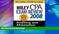 Pre Order Wiley CPA Exam Review 2008: Auditing and Attestation (Wiley CPA Examination Review: