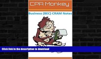 READ  CPA Monkey - CRAM Notes for the CPA Business Enviroment   Concepts Exam 2015-2016 Edition