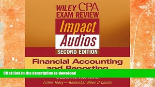 READ BOOK  Wiley CPA Examination Review Impact Audios, 2nd Edition Financial Accounting and