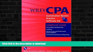 FAVORITE BOOK  Wiley CPA Examination Review 6.0 for Windows, Complete Exam FULL ONLINE