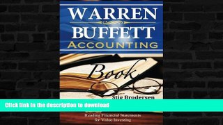 FAVORITE BOOK  Warren Buffett Accounting Book: Reading Financial Statements for Value Investing
