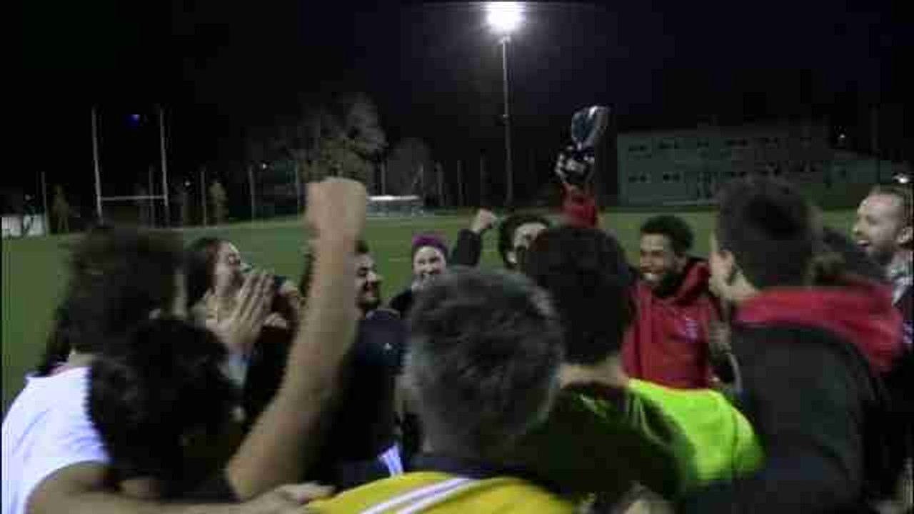 Rugby para "placar" los prejuicios contra los refugiados en Viena