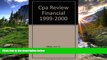 FAVORIT BOOK Cpa Review Financial 1999-2000 Irvin N. Gleim Hardcove