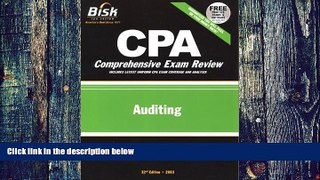 Best Price Auditing (Cpa Comprehensive Exam Review. Auditing, 32nd ed) Nathan M. Bisk For Kindle
