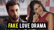 Ex Ranbir Kapoor Katrina Kaif FAKE Love In Public | Jagga Jasoos Promotions