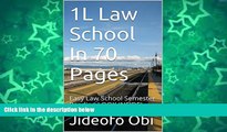Pre Order 1L Law School In 70 Pages (e-book): -  by writers of 6 published model bar exam essays