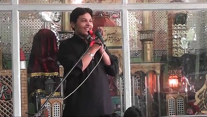 Zakir Saqib Imran Jafari  25 muharam Imam Bargah Hassan  Mujtaba 2016 part 1