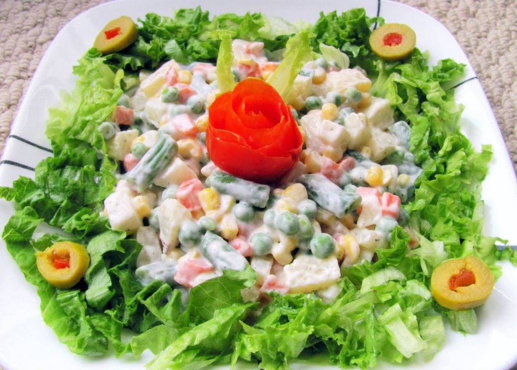 Russian Salad Recipe | Doing Russian Salads a Right Way | Homemade Olivier salad