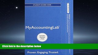 Free [PDF] Downlaod  NEW MyAccountingLab with Pearson eText -- Access Card -- for Financial