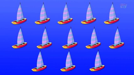 Boats Numbers   Learn numbers from 11 to 20
