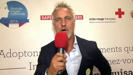 Message de David Ginola : Formez-vous aux gestes qui sauvent". Ambassadeur de la Grande cause nationale 2016