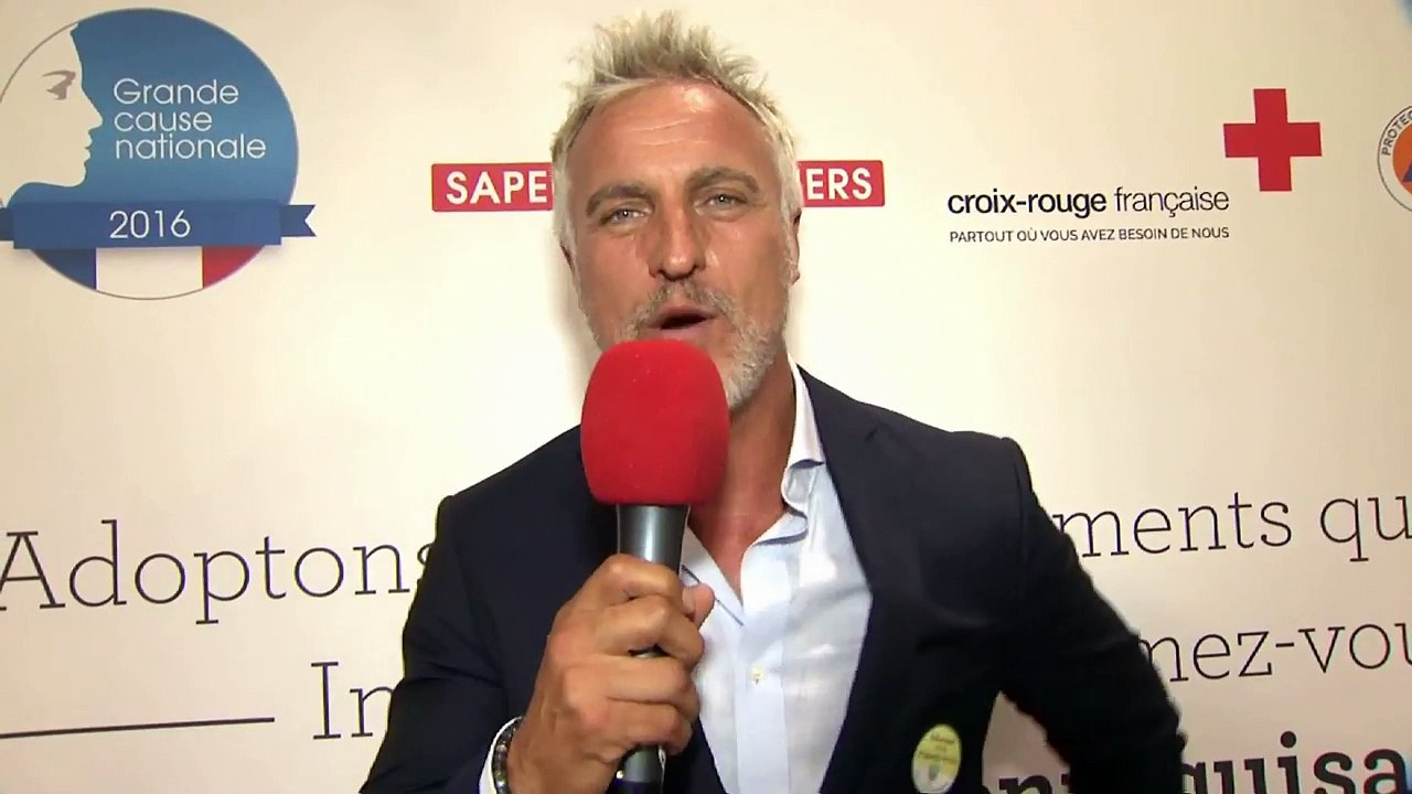 Message de David Ginola : Formez-vous aux gestes qui sauvent". Ambassadeur de la Grande cause nationale 2016