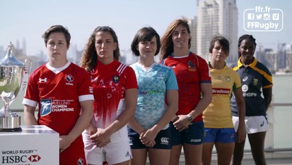France 7 Féminines: Photo des capitaines à Dubai