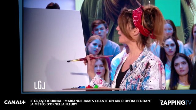 Le Grand Journal : Marianne James et Ornella Fleury chantent un air d’opéra pour la météo (Vidéo)