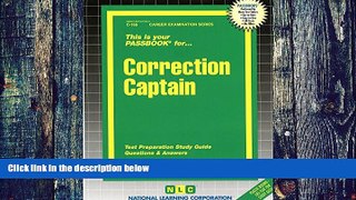 Best Price Correction Captain(Passbooks) (C-165) Jack Rudman On Audio