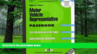 Price Motor Vehicle Representative(Passbooks) (Career Examination Passbooks) Jack Rudman On Audio