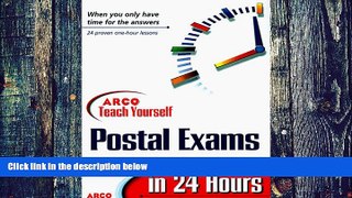 Best Price Arco Teach Yourself to Pass the Postal Service Exams in 24 Hours Shannon Turlington On