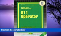 Pre Order 911 Operator(Passbooks) (Career Examination Passbooks) Passbooks mp3